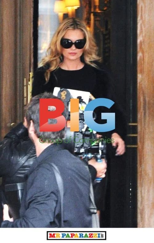 Kate Moss at Paris Fashion Week