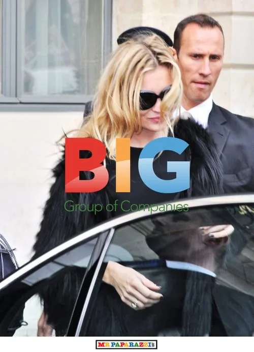 Kate Moss Leaving Hotel for Dior Exhibition