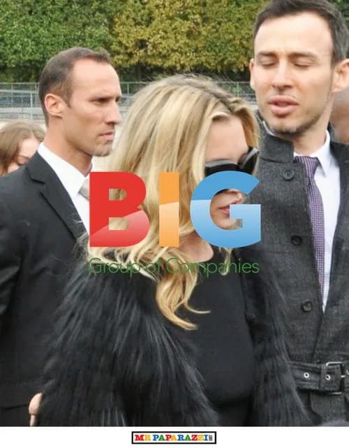 Kate Moss at Dior Exhibition in Paris
