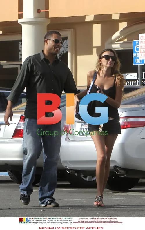 Nadine Coyle and Jason Bell Lunch in LA