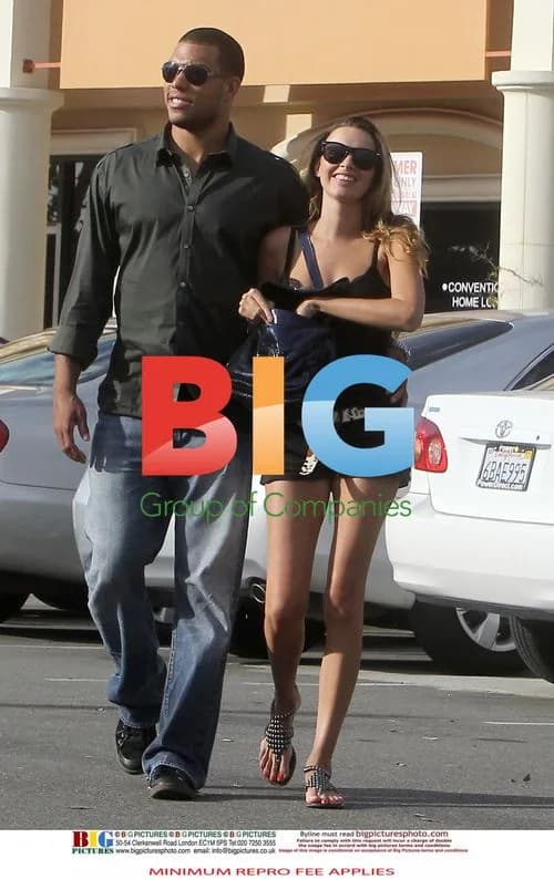 Nadine Coyle and Jason Bell Lunch in LA