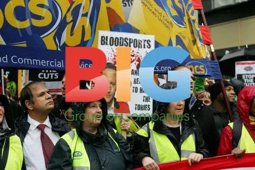 Protesters at Conservative Party Conference 2010
