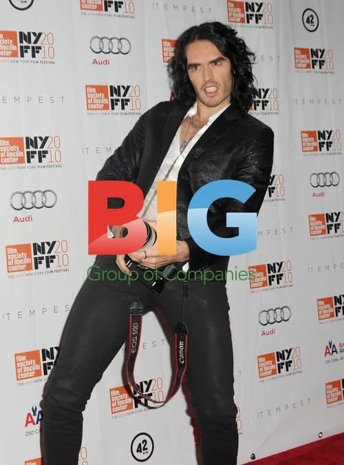 Russell Brand at The Tempest Premiere