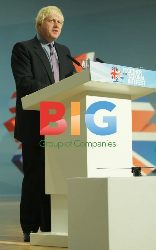 Boris Johnson at Conservative Party Conference