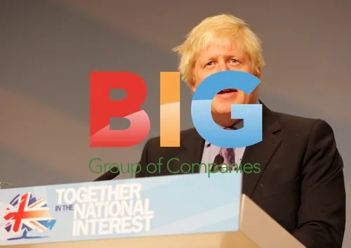 Boris Johnson at Conservative Party Conference