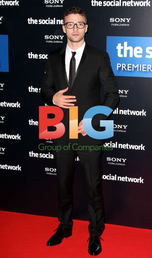 Justin Timberlake at "The Social Network" Premiere
