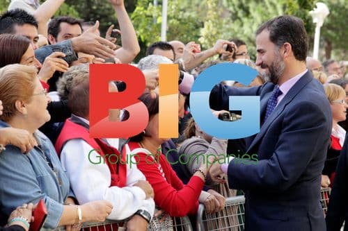 Princess Letizia and Prince Felipe Visit Albacete City Hall