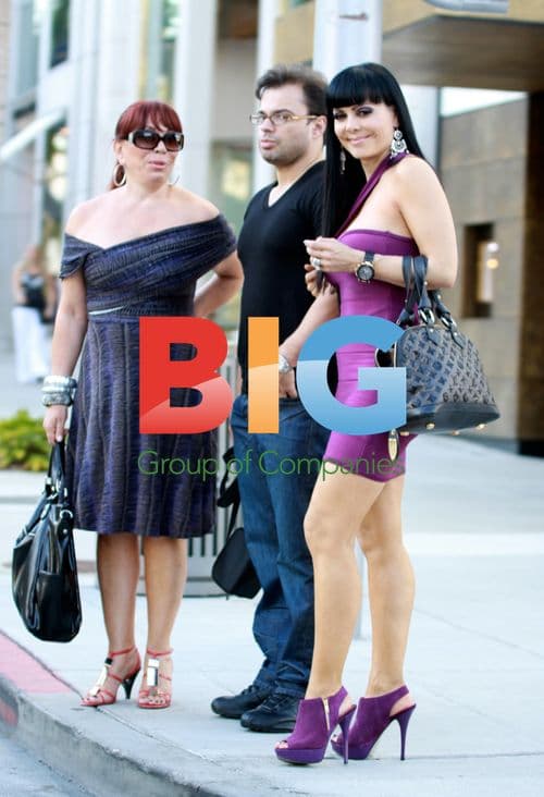 Maribel Guardia and Boyfriend Marcos Cachon Shopping