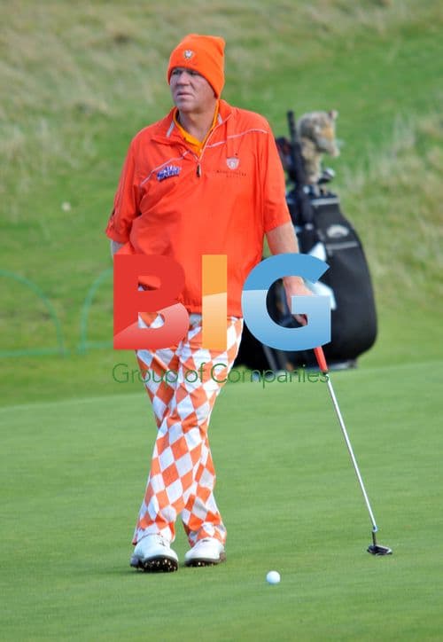 Celebrities at Dunhill Cup in Scotland