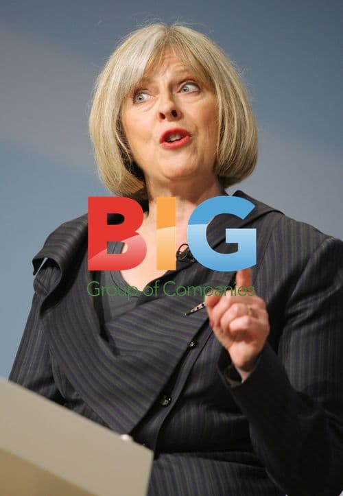 Theresa May at Conservative Party Conference