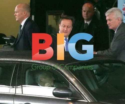David Cameron leaving Conservative Party Conference