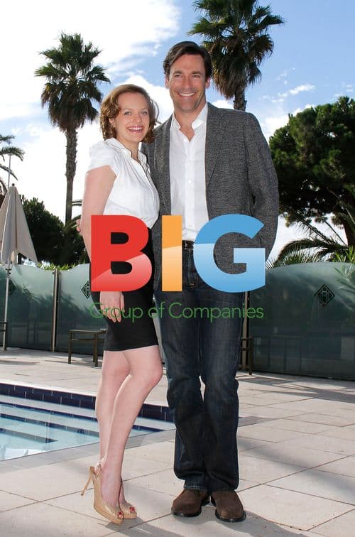 Elisabeth Moss and Jon Hamm at MIPCOM