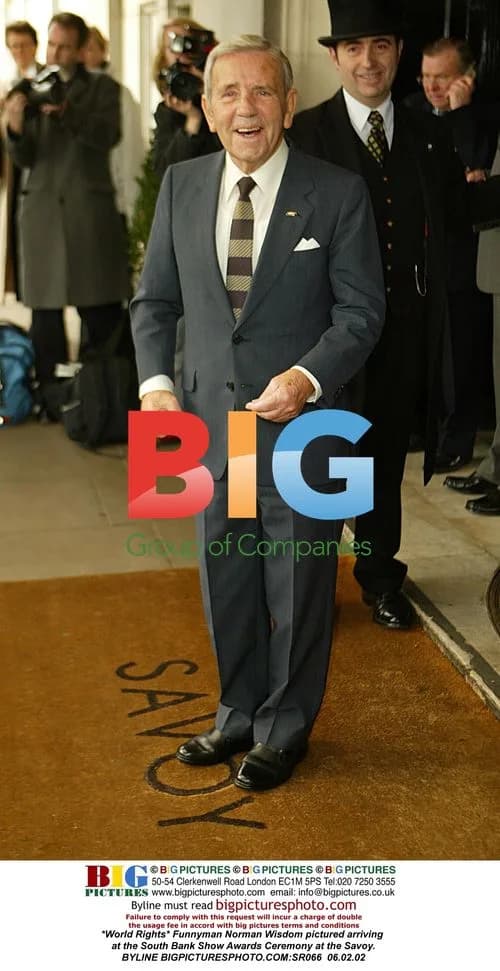 Norman Wisdom at South Bank Show Awards