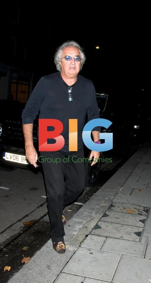 Flavio Briatore Spotted in London