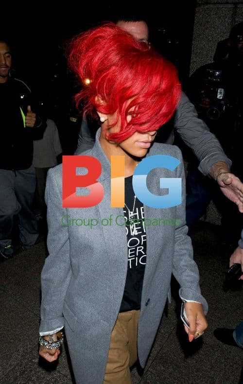 Rihanna Out in London