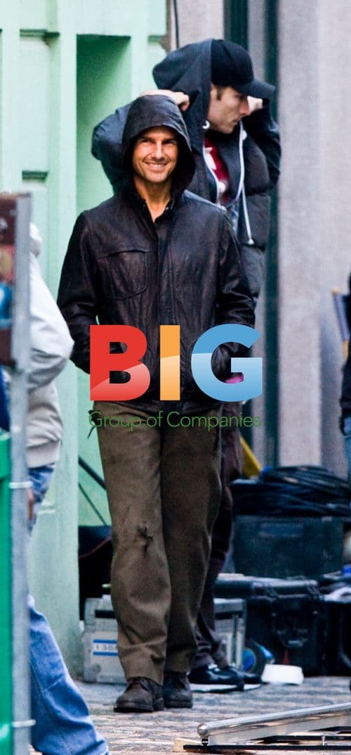 Tom Cruise on 'Mission Impossible IV' Set