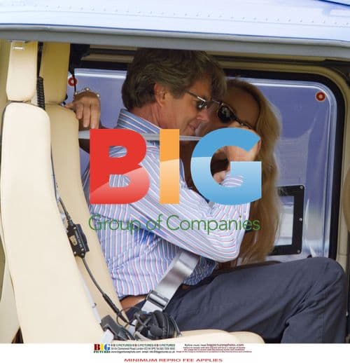 Jerry Hall and Warwick Helmsley