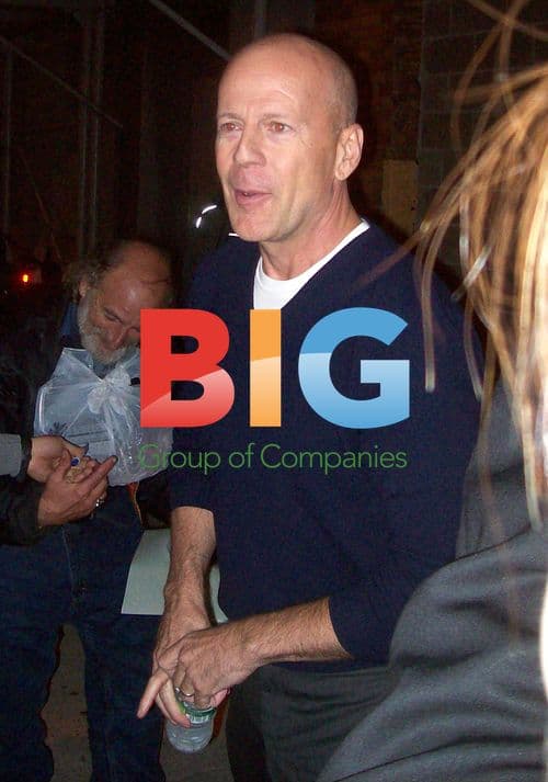 Bruce Willis at David Letterman Show