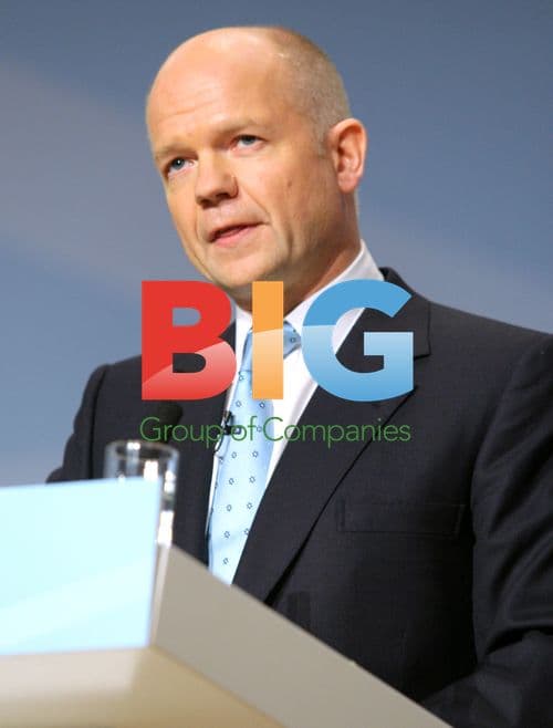 William Hague at Conservative Party Conference