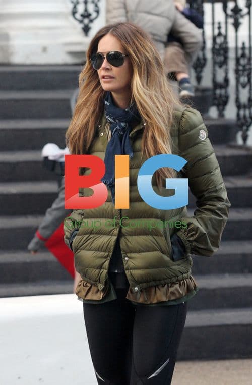 Elle Macpherson on School Run