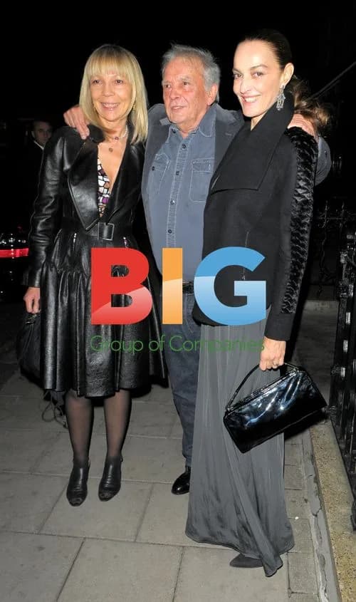 David Bailey at Harry's Bar, London
