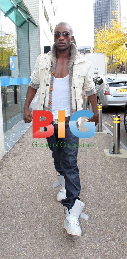 X Factor contestants leaving GMTV Studios