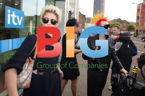 X Factor Contestants Leaving GMTV Studios