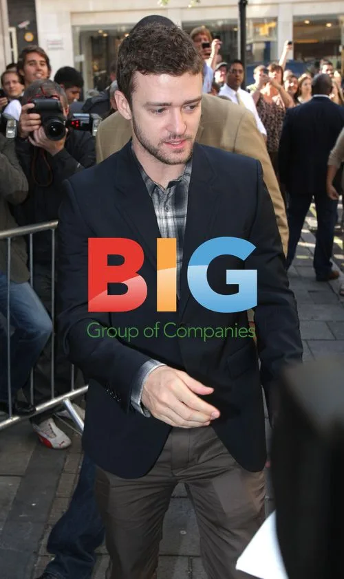 Justin Timberlake at Radio 1 in London