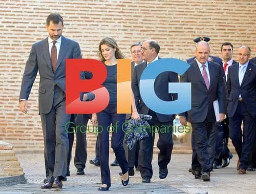 Spanish Royalty Visit Medina del Campo