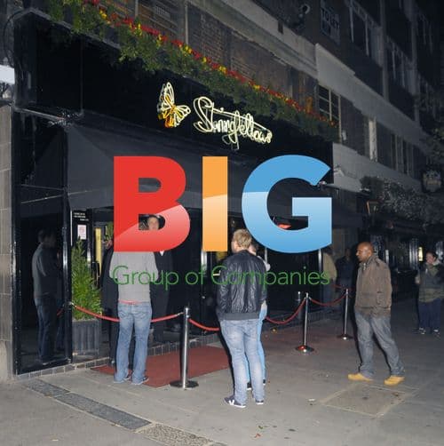 Mel B and Stephen Belefonte Leaving Stringfellows