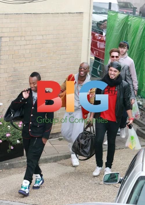 X Factor Contestants Arrive at Studios