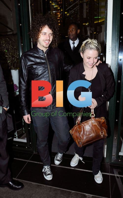 Gail Porter and Jonny Davies at Ivy Club