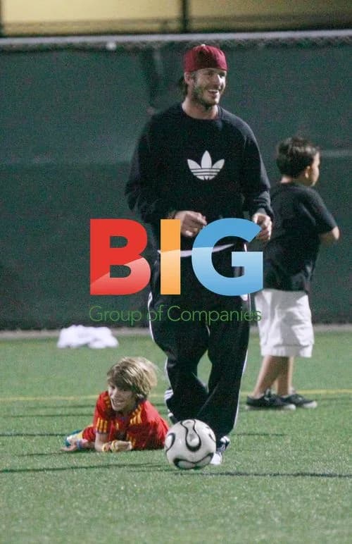 David Beckham with sons