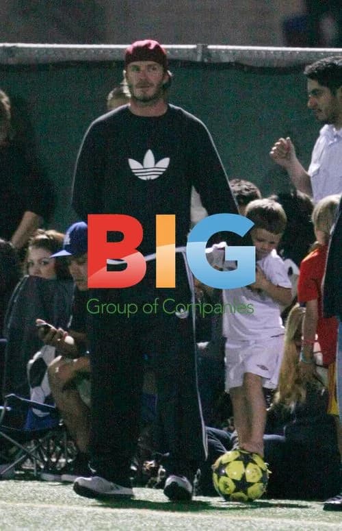 David Beckham with sons