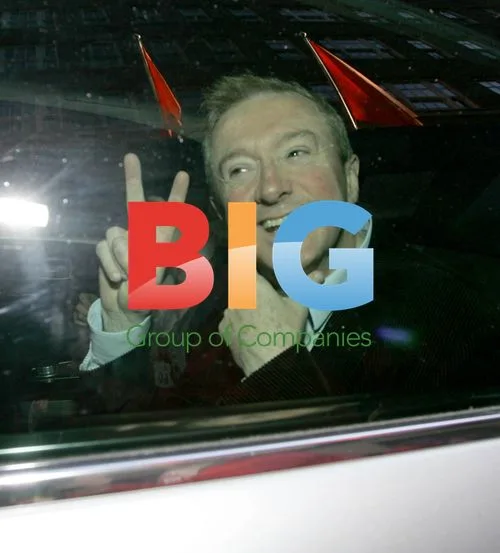 Louis Walsh Leaving Mayfair Hotel