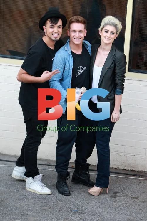 Katie Waissel and F.Y.D. at X Factor Rehearsals