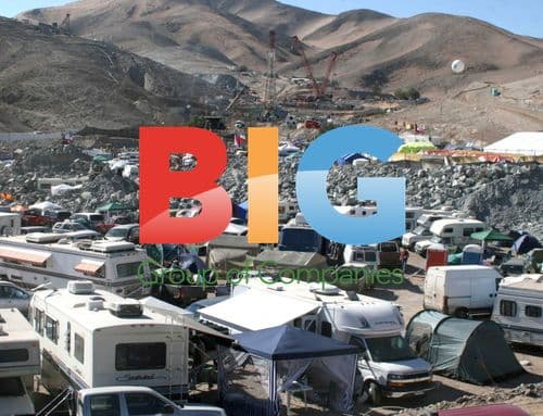 Collapsed Gold Mine in Chile