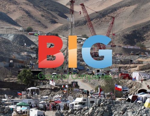 Collapsed Gold Mine in San Jose, Chile