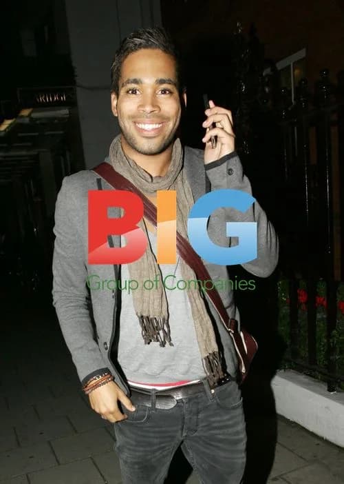 X Factor's Daniel Johnson at Claridges