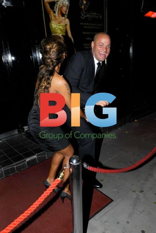 Mel B and Stephen Belafonte at Stringfellows