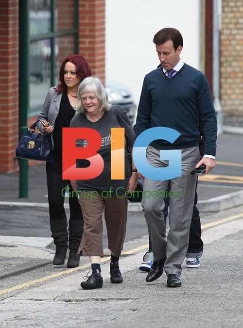 Ann Widdecombe and Anton du Beke in Devon