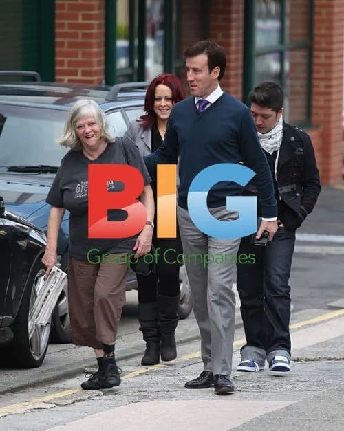 Ann Widdecombe and Anton du Beke in Devon