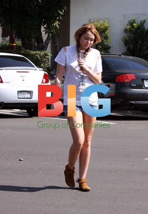 Miley Cyrus Lunch With Family