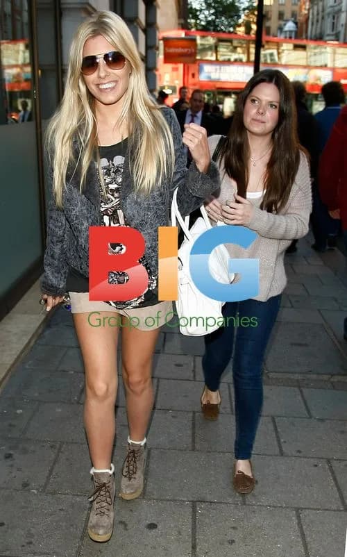 Mollie King Out in London