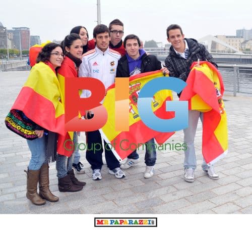 Spanish Squad in Glasgow