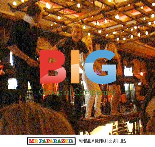 Footballers Joe Hart and Gareth Barry on Night Out