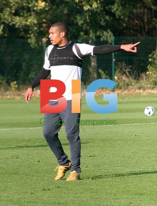 Manchester City Players Train