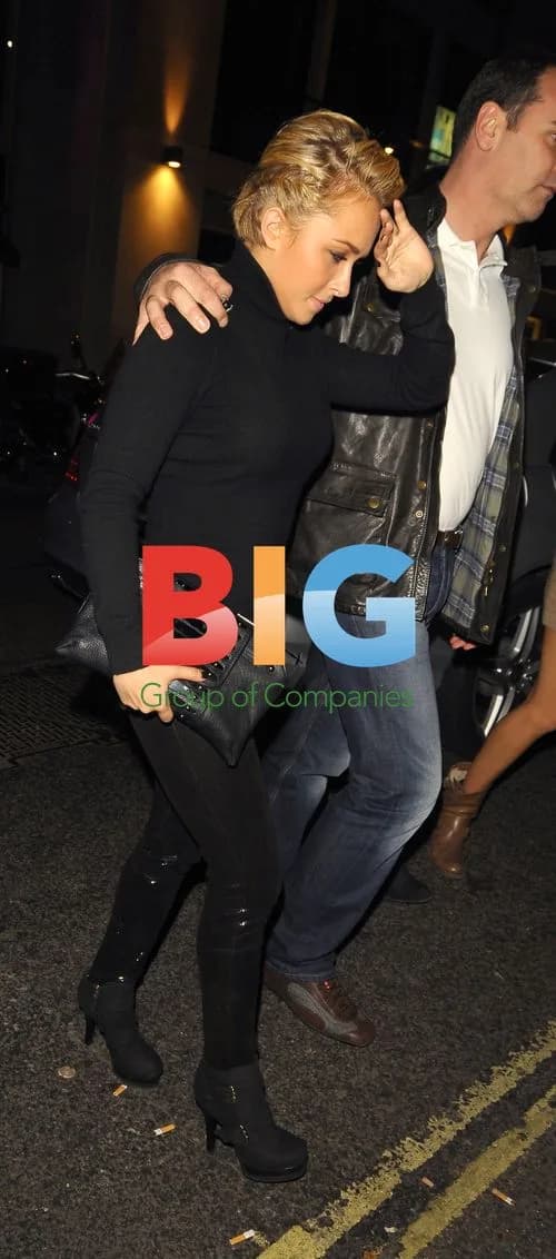 Hayden Panettiere Leaves Mahiki Club, London