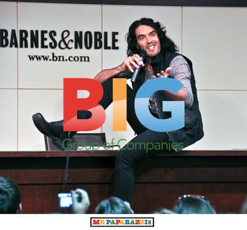 Russell Brand Promotes Booky Wook 2