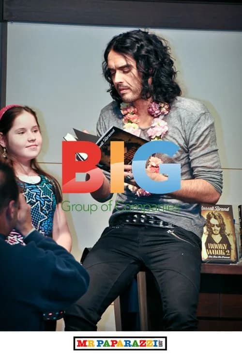 Russell Brand Promotes "Booky Wook 2" in New York